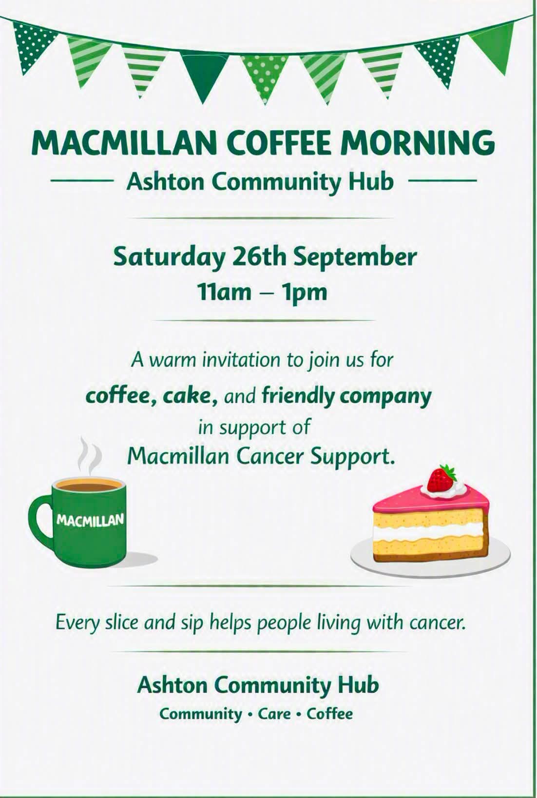 MACMILLAN COFFEE MORNING