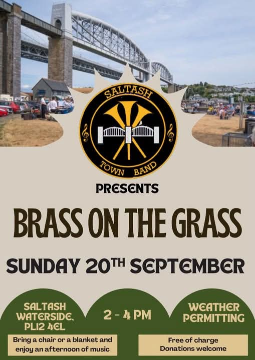 SALTASH TOWN BAND PRESENTS BRASS ON THE GRASS