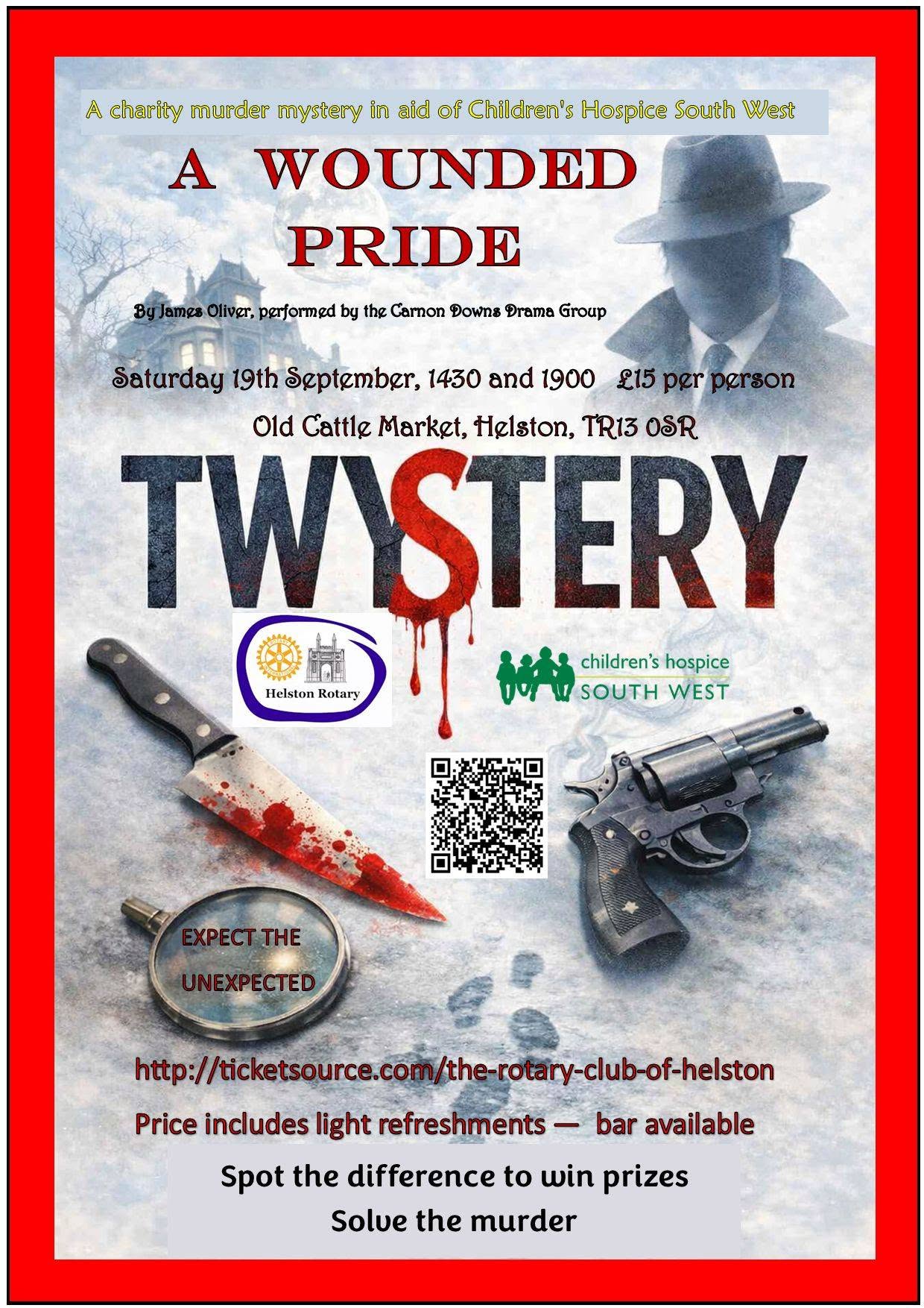 A Wounded Pride - Charity Murder Mystery