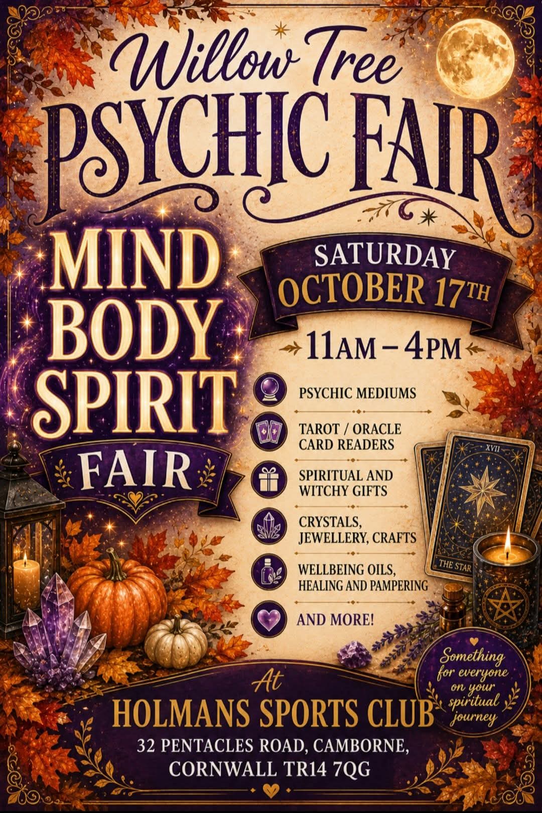 Willow Tree PSYCHIC FAIR MIND BODY SPIRIT FAIR