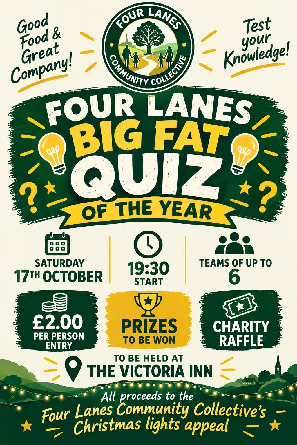 FOUR LANES BIG FAT QUIZ OF THE YEAR