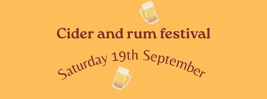 Cider and rum festival