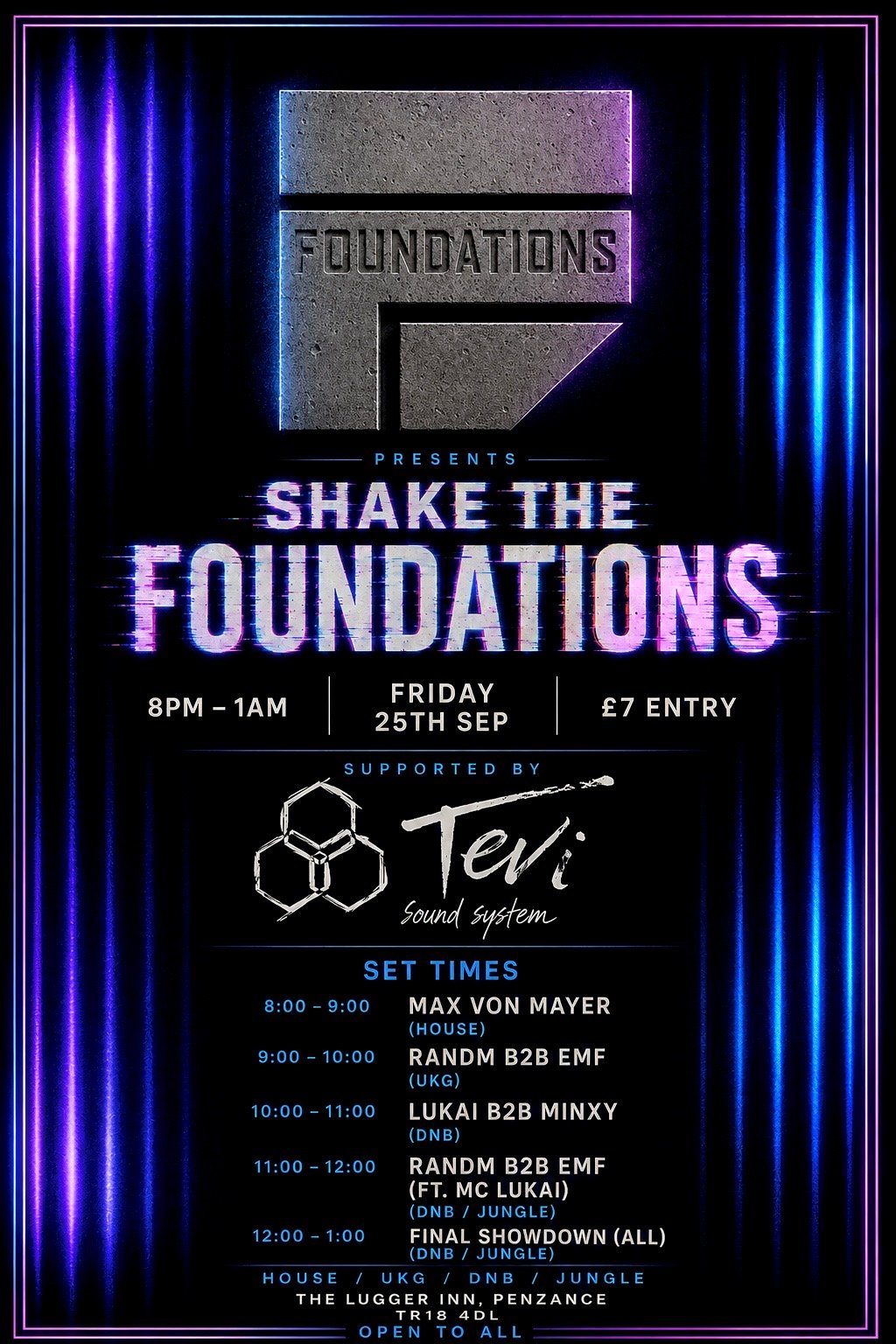 SHAKE THE FOUNDATIONS