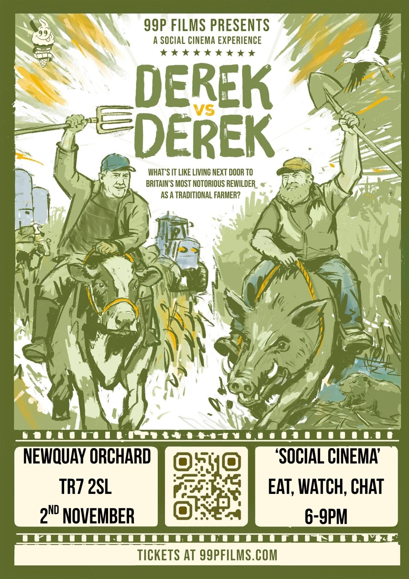 99p film club – Derek Vs Derek
