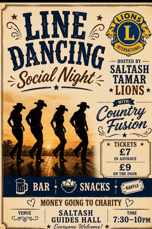 A Night of Line Dancing for Memory Matters