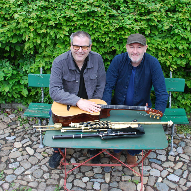 An evening of Celtic music with Michael McGoldrick & Tim Edey, with support from Toby & Jen Kessell with Joe Doyle.
