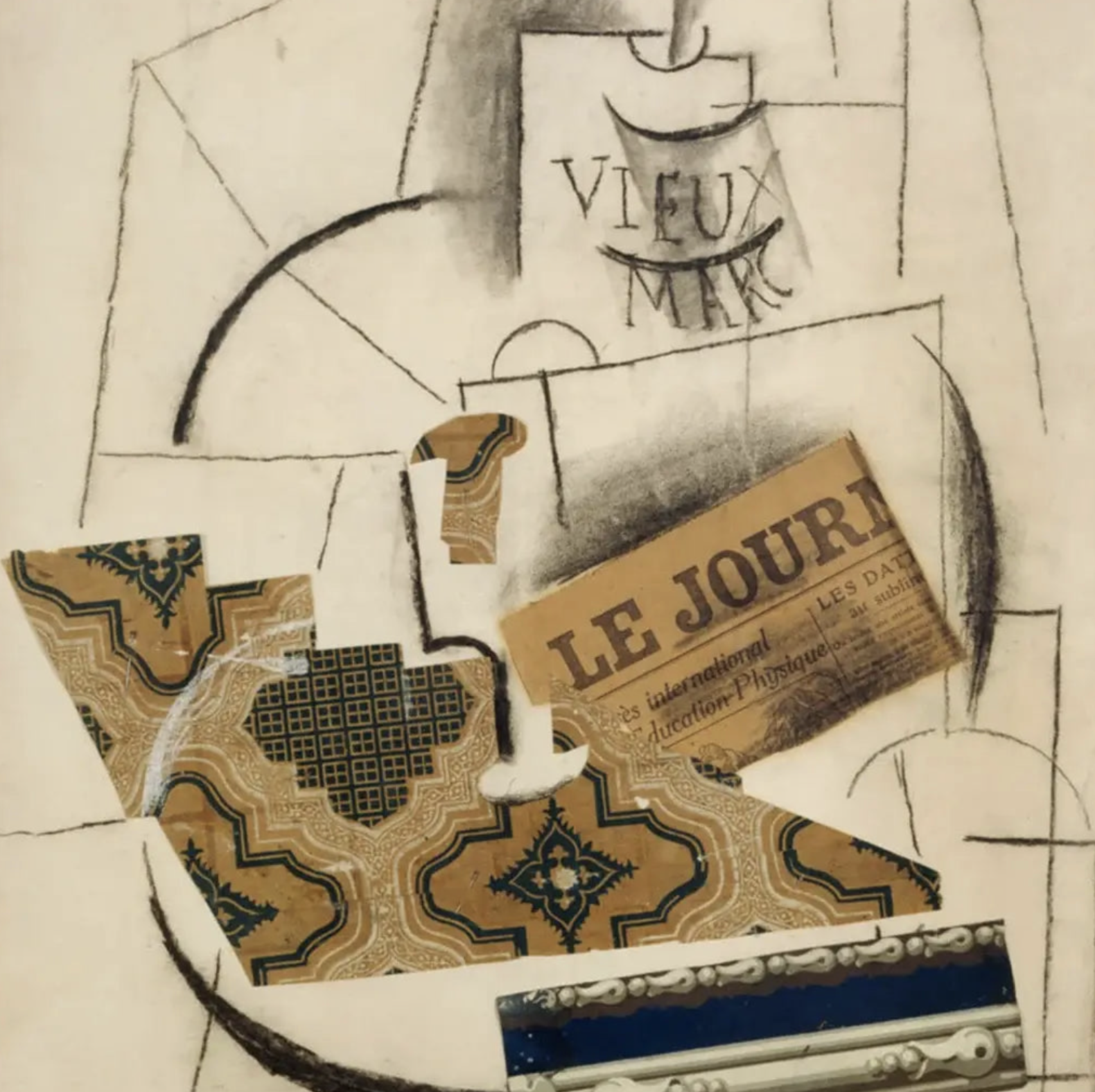 Poster for Drawing with Collage at The Art Room Redruth, Camborne & Redruth
