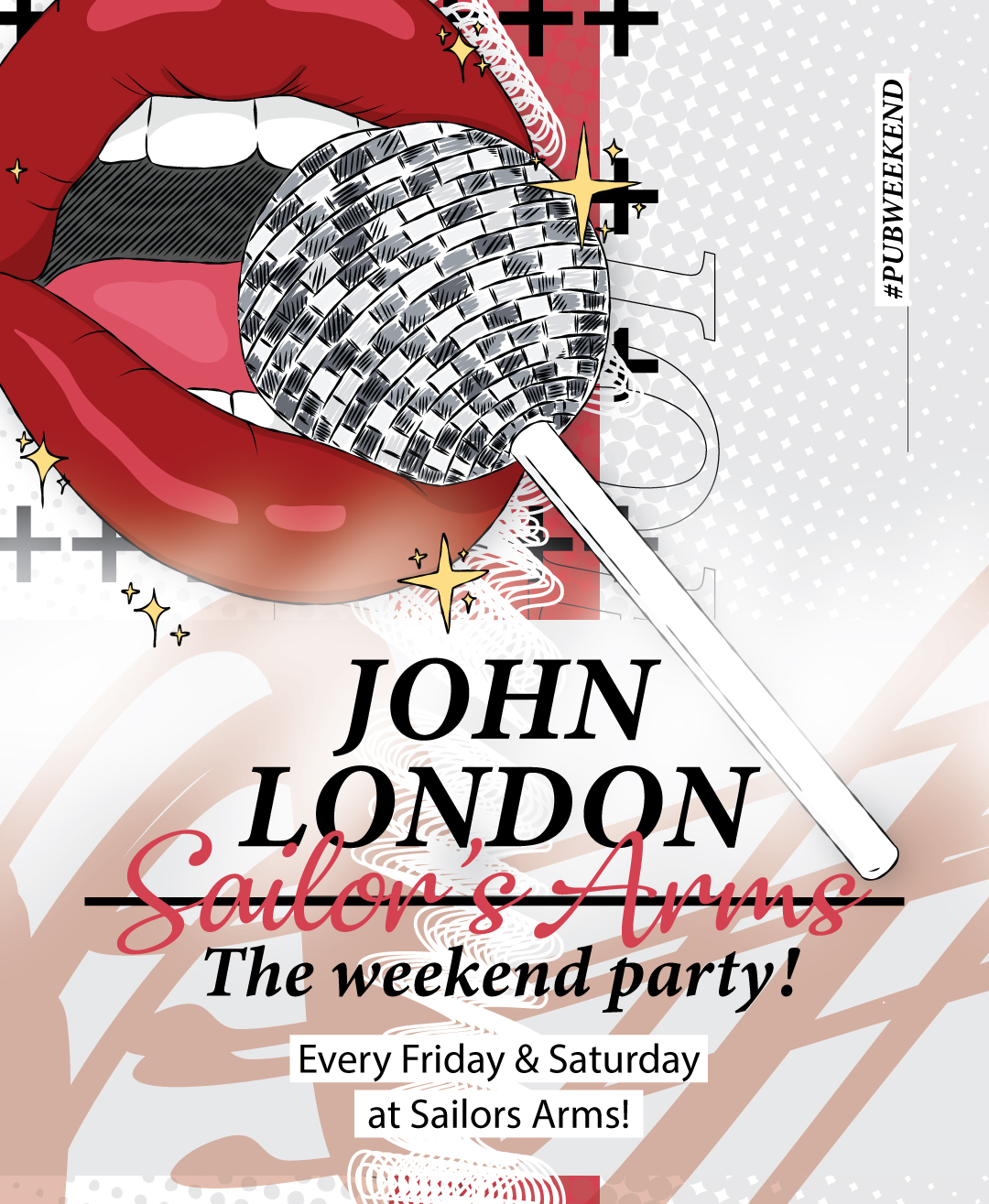 Friday pub party