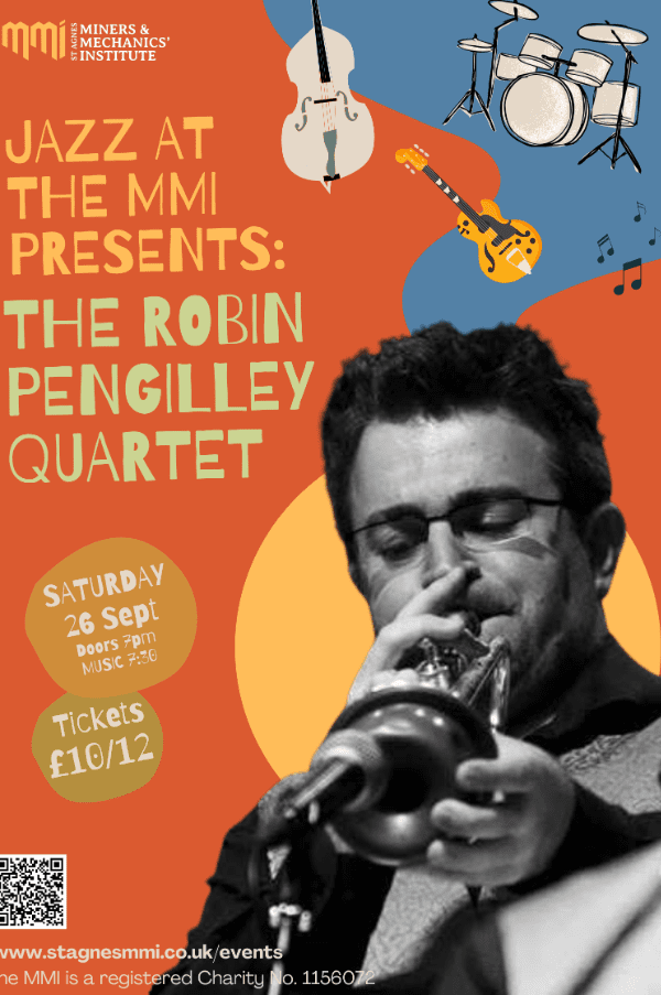 Jazz at the MMI presents: The Robin Pengilley Quartet