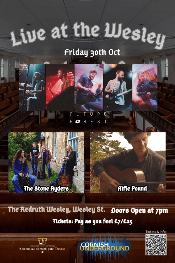 Live at the Wesley: Future Forest, The Stone Ryders & Alfie Pound