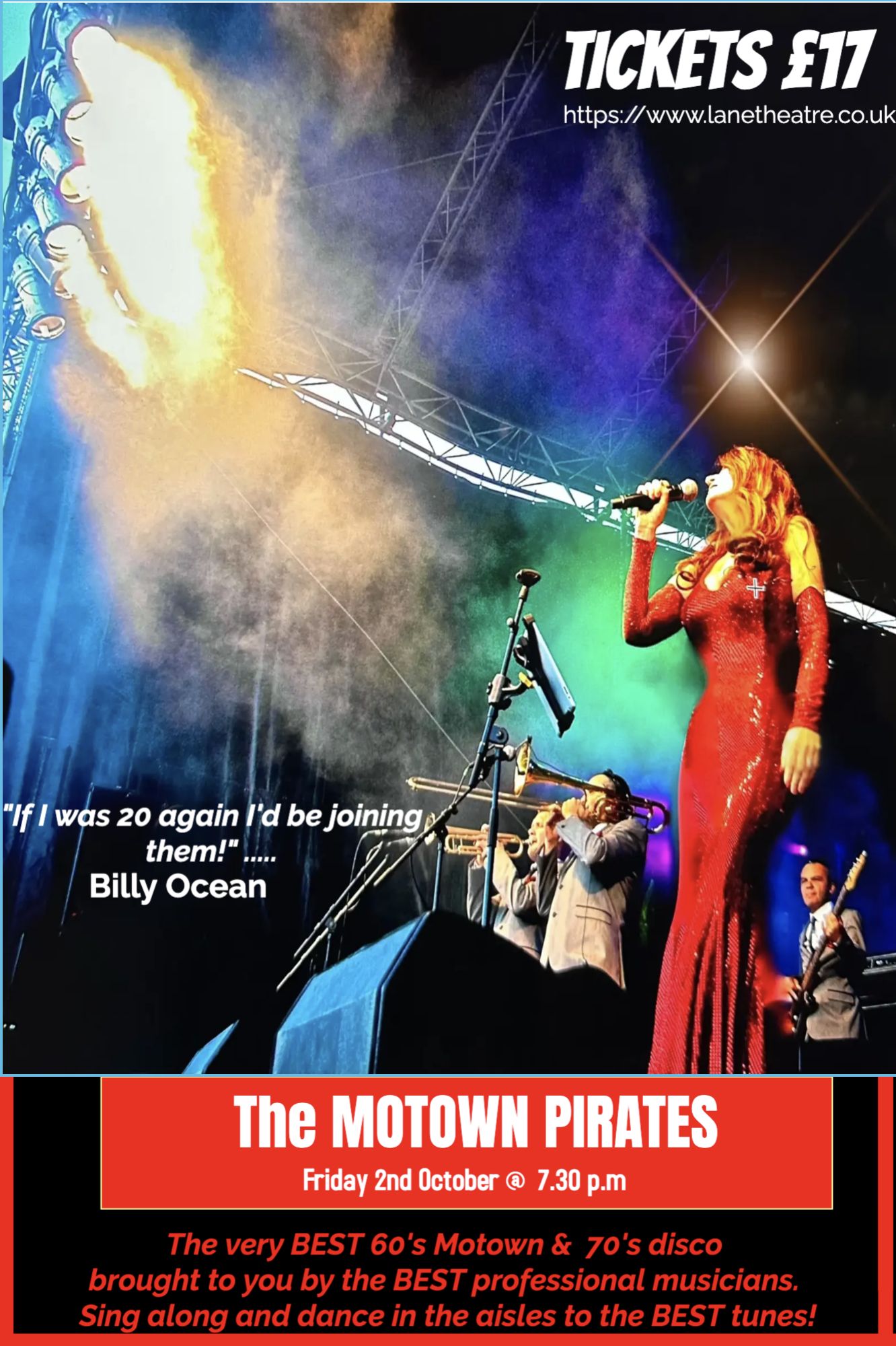 MOTOWN PIRATES – Friday 2nd October 2026