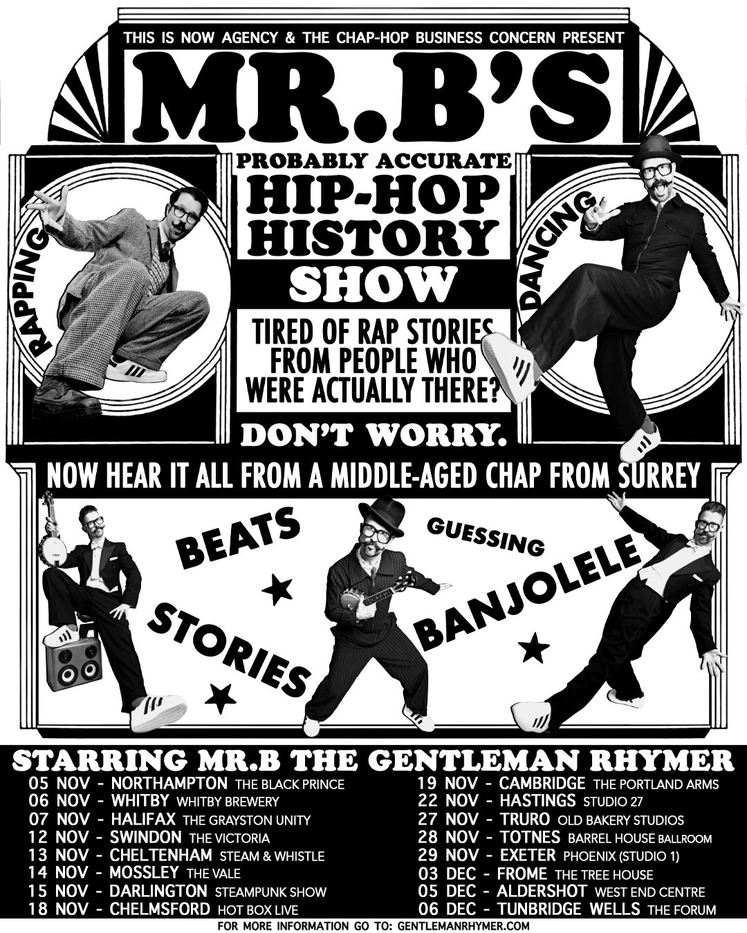 MR.B’S PROBABLY ACCURATE HIP-HOP HISTORY SHOW