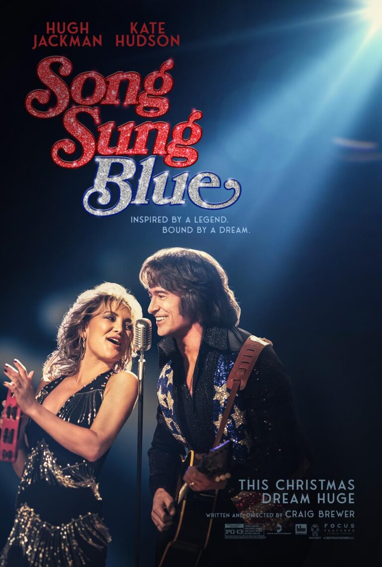 Poster for Song, Sung, Blue at Tolmen Centre, Falmouth