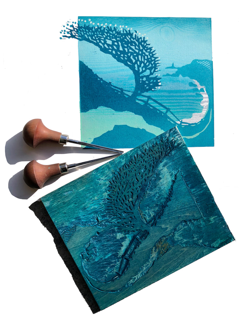 Woodcut and Linocut Printmaking Workshop
